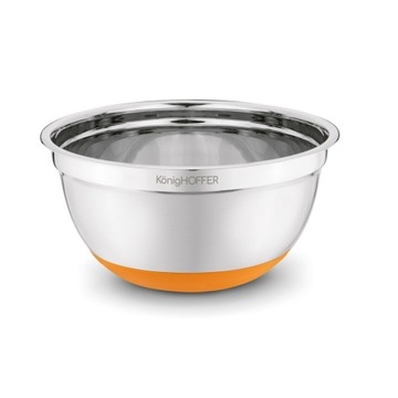 Набор нержавеющих кухонных мисок МЕТАЛЛИЧЕСКАЯ ЧАША для теста, 4 шт.