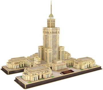Пазл CubicFun 3D 144 шт. ДВОРЕЦ КУЛЬТУРЫ И НАУКИ