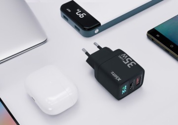 XBLITZ XC1 БЫСТРОЕ СЕТЕВОЕ ЗАРЯДНОЕ УСТРОЙСТВО GaN3 35 Вт Power Delivery Quick Charge