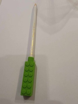 Чехол-карандаш для прорезывателя, зеленый блок