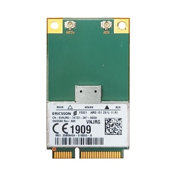 Modem WWAN Dell DW5560 ERICSSON F5321 E6430 E6330