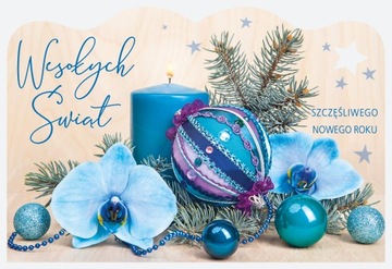 POCZTÓWKA KARTKA Boże Narodzenie ŚWIĘTA 1 SZTUKA