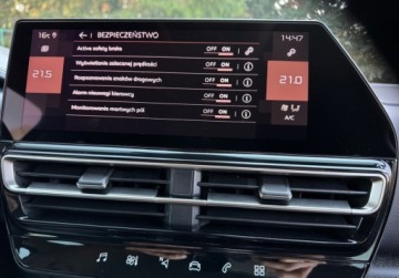 Citroen C5 Aircross SUV Facelifting 1.5 BlueHDi 131KM 2022 Citroen C5 Aircross GT LIFT Automat Multi Led Ambiente Line Assist Alu17 S, zdjęcie 32