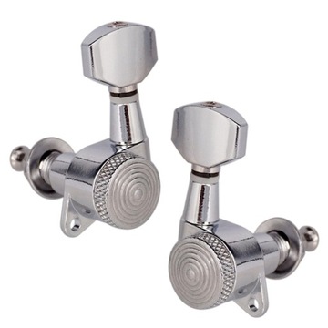 6 шт. колки для настройки гитары, открытые машины