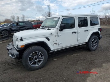 Jeep Wrangler IV 2023 Jeep Wrangler 2023 2.0L Sahara 4 Door 4x4 2.0 Benzyna 270KM, zdjęcie 1