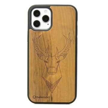 Pouzdro Bewood pro iPhone 12/12 Pro Jelen Imbuia