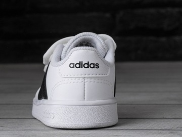 26 БЕЛЫЕ КРОССОВКИ ADIDAS EF0118 НА ЛИПУЧКЕ ДЛЯ ДЕТЕЙ
