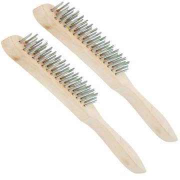 Szczotka druciana do grilla dł. 290mm 2szt. -