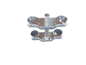 Półka zawieszenia cross 125, 250 KOMPLET srebrna