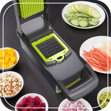 МАШИНКА ДЛЯ РЕЗКИ ОВОЩЕЙ РУЧНАЯ ТРЕЗКА МНОГОФУНКЦИОНАЛЬНАЯ ТЕРКА 13 В 1