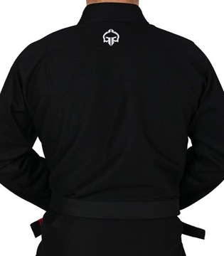 Ground Game Gamer Gamer Kimono BJJ Black A0