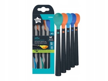 Ложка Tommee Tippee с мягким кончиком 4+ НОВИНКА