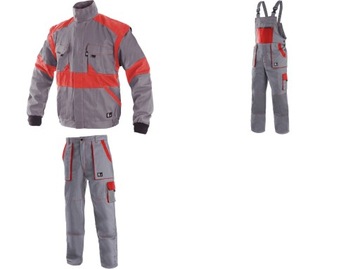 РАБОЧИЕ БРЮКИ, ЧЕРНЫЕ, УСИЛЕННЫЕ КОЛЕНКИ, БОЛЬШОЙ РАЗМЕР 64