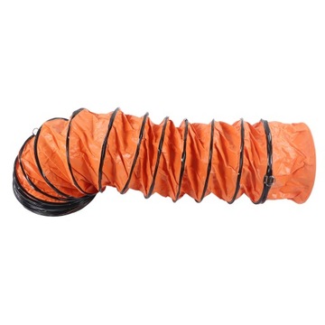 Гибкий воздуховод, регулируемый вентиляционный шланг из ПВХ, 10 м, с зажимом из 2 частей