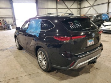 Toyota Highlander III 2022 Toyota Highlander Hybrid Platinium AWD Od ubezpieczalni Bogate wyposaze, zdjęcie 4