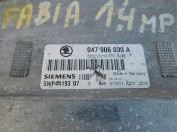 SKODA FABIA I 1.4MPI 00 СТАРТЕРНЫЙ КОМПЛЕКТ