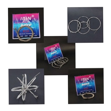 Набор струн для 4-струнной электробас-гитары IRIN