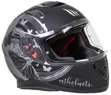 MT KASK INTEGRALNY THUNDER 3 SV VLINDER Z BLENDĄ CZARNY/SZARY MAT XS %%%