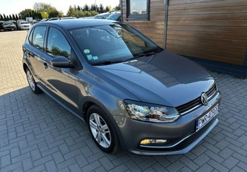 Volkswagen Polo V Hatchback 3d Facelifting 1.4 TDI 75KM 2015 Volkswagen Polo Lounge 1.4 TDI 75KM Gwarancja Zamiana Zarejestrowany 1.4, zdjęcie 1