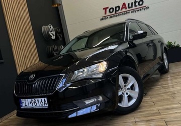 Skoda Superb III Kombi 2.0 TDI 150KM 2016 Skoda Superb 150KM KOMBI bezywpadkowy gwaranc...