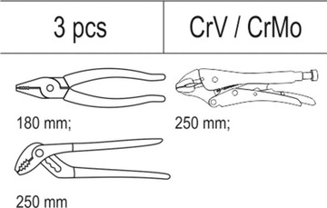 Ято ящик для ящика 3 -Schy Pliers.
