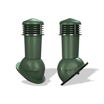 Вентиляционный дымоход 125 НОРМАЛЬНЫЙ для ЛИСТОВОГО МЕТАЛЛА