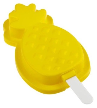 Foremka foremki do lodów na patyku ananas żółty