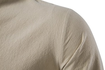 Koszula Męska Casual Przewiewna Lniana Len R.S-XXL