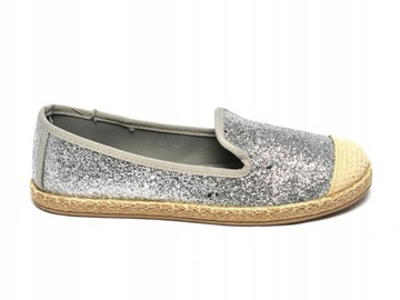 ESPADRYLE BALERINY TENISÓWKI wsuwane SLIP ON