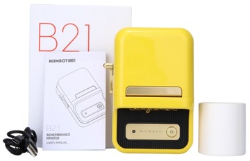 Drukarka termiczna etykiet termicznych samoprzylepnych B21 Niimbot 1200mAh