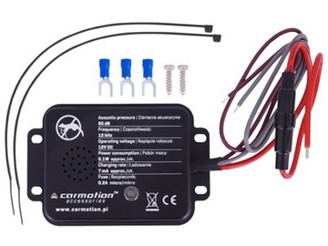 SAMOCHODOWY ODSTRASZACZ GRYZONI, AKUSTYCZNY, 12V