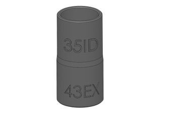 Adapter TTB776VAC 35ID 43EX Dewalt DW210