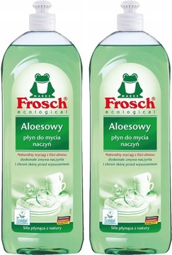 FROSCH Aloesowy ekologiczny płyn do mycia naczyń 2 x 750ml = 1,5L