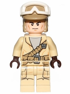 LEGO Figurka Star Wars - Rebel Trooper, Goggles, Dark Tan Helmet - sw0688