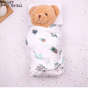 муслиновая пленка, одеяло, бамбук размер 110 см х 115 см