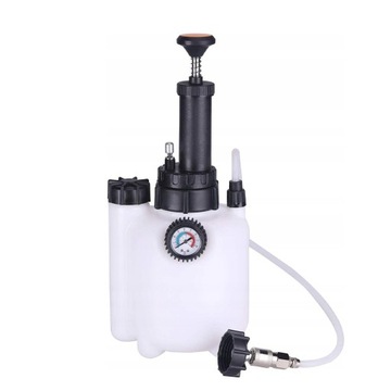 3l+1l zestaw ręczny do wymiany płynu hamulcowego z manometrem