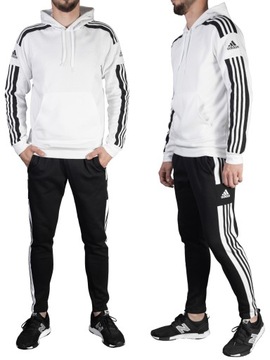 ADIDAS Squadra 21 dres męski BAWEŁNIANY komplet M