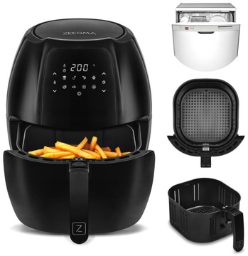 FRYTKOWNICA BEZTŁUSZCZOWA FRYTOWNICA 1800W XXL 7L MYCIE W ZMYWARCE
