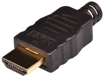 Wtyk na kabel przewód HDMI montażowy DIV