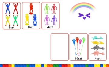 34 КЛЕЯЩИХСЯ ГЕЛЕВЫХ НАШИВКИ ДЛЯ ЛАП, РЕЗИНЫ, ЛИПКАЯ ИГРУШКА ДЛЯ ЛАП, ЛИПКАЯ ИГРА