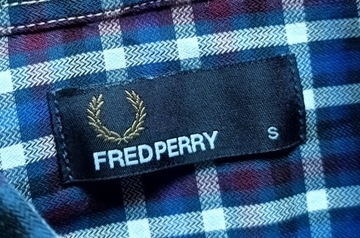 FRED PERRY Koszula męska jak nowa LOGO S