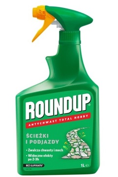 Niszczy wszystko Roundup Antychwast Hobby efekty juz po 6h 1l gotowy