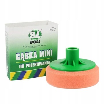 BOLL GĄBKA DO POLEROWANIA M14 POMARAŃCZOWA 80MM