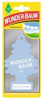 АРОМАТ WUNDER BAUM РОЖДЕСТВЕНСКАЯ ЕЛКА С АРОМАТОМ Летний хлопок