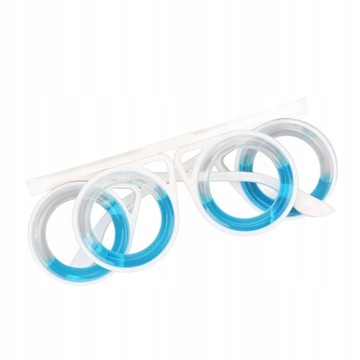 Xcbdfbvdfb очки «кошачий глаз» белые