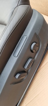 СИДЕНЬЯ SEAT SKODA SUPERB III SEDAN L&K BROWN КОМПЛЕКТ ЭЛЕКТРОПРИВОДА