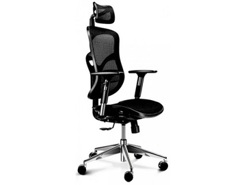 Czarny Fotel gamingowy DIABLO V-BASIC Biurowy