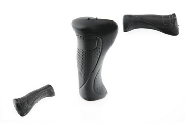 CHWYT KIEROWNICY ERGO Z PASKIEM 120mm CZARNY CH 2