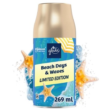 Wkłady do ODŚWIEŻACZA POWIETRZA 3x269 ml GLADE Powiew Oceanu ZESTAW