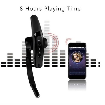 Наушник гарнитуры V4.1 с микрофоном и кнопкой отключения звука